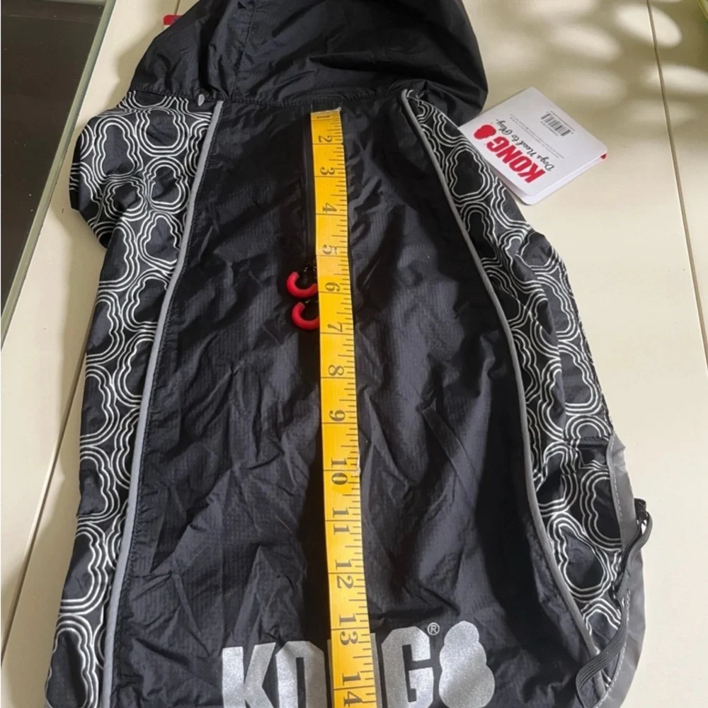 KONG Black Elements Dog Rain Jacket-New